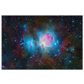 500 Piece Jigsaw Puzzle Wooden Puzzle for Adults Universe Nebula Toy Gift; Black