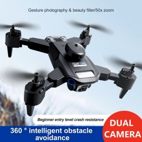 S69 RC Drone With HD Dual Camera & 3 Battery; WIFI FPV Drone 360¬∞ Obstacle Avoidance Headless Mode; RC Foldable Quadcopter Helicopter Drone Gift Toys