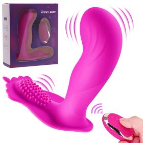 Wearable Wireless Remote Control G-spot Vibrator Anal Sex Toys for Women Couples