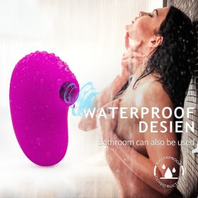 Sucker Toy for Women Sex Toy Sucking Tongue Suction Oral Stimualator Hands Free Silicone Pleasure Toy Couple Waterproof Vibrator for Women Breast Stim