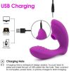 Wearable Vibrating Massage Device Silent Quiet Body Massage and Waterproof Neck and Shoulders, Soft Vibrator for Women Beautiful Woman