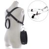 Thigh Restraint Straps Sling Leg Spreader Open Restraint Belt Bondage Harness with Wrist Cuffs BDSM Sex Position Aid Adult Toys