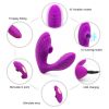 Wearable Vibrating Massage Device Silent Quiet Body Massage and Waterproof Neck and Shoulders, Soft Vibrator for Women Beautiful Woman