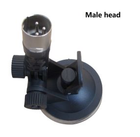 Female Cannon Accessories Variable Suction Cup Male And Female Connector (Option: Male Connector)