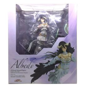 Overlord III Albedo So-Bin Ver. Anime Character Albedo PVC Action Figure Toy Overlord Statue Collectible Model Doll Adult Gift (Color: With box-29cm)