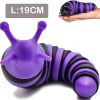 Fidget Slug Toy; Sensory Slug Fidget Toy for Kids Adults Party Favors; Autism Sensory Toys for Autistic Children; Gift for ADHD