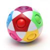 Rainbow Puzzle Ball- Fidget Ball Puzzle Game- Brain Teaser Toy For Boys & Girls Age 3 And Up- Birthday Party Christmas Easter Gift Stocking Stuffers T