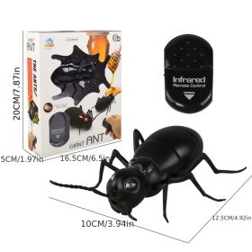 Tricky Toys; Electric Scary Toys For Boys; Simulation Cockroaches; Remote Control Spider Ants Insect Animals Toys For Kids Adults (Style: Ant)