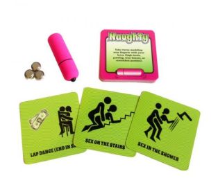 Naughty Vibrations Game with Bullet Vibrator (SKU: BLCCG18)