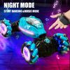 4WD Gesture Sensor Toy Car; Double-Side Rotation Off-Road Vehicle 360¬∞ Flip With Light And Music; Birthday Toy Car For Boys And Adults; Hand Controll