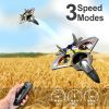 4DRC V17 Remote Control Plane RC Airplanes 2.4GHz 6CH EPP RC Plane 4 Motor RC Aircraft Toys for Adult Kids with Function Gravity Sensing Stunt Roll Co